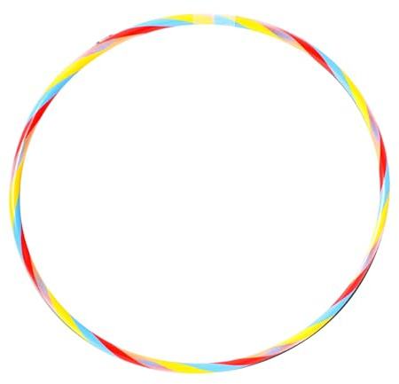 BLUE SKY - Hula Hoop - Outdoor-Spiel - 046540A - Mehrfarbig - Kunststoff - 80 cm Durchmesser - Spielzeug für Kinder und Erwachsene - Outdoor-Spiel - Ab 3 Jahren