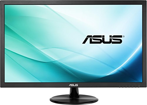 Asus, monitor VP247TA da 59,9 cm (23,6 pollici) VGA, DVI, tempo di risposta 5 ms, nero