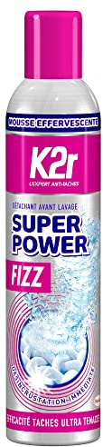 Miror K2r Super Power Fizz Aérosol Détachant avant Lavage, Vert