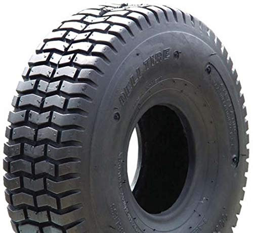 BITS4REASONS 8 INCH DIAMETER TYRE, New Model Deli S365 18x6.50-8 (71A6) (4PR) (TL E) - Turf Tyre for Ride On Garden Lawnmower Tractor Golf Buggy or Trailer