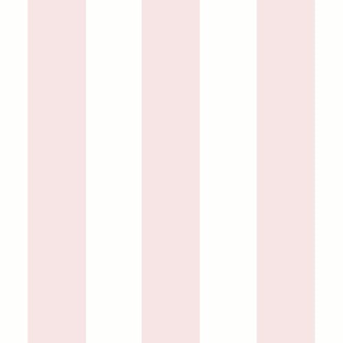 Sassy B Stripe Tease Wallpaper White/Pink