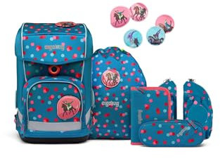 ergobag Cubo Light Schoolbag Set 5-teilig VoltiBär