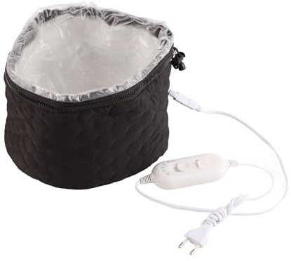 Casques Chauffant Cheveux Bonnet Chauffant pour Soins Capillaires,Traitement Thermique, Bouchon EU 220V pour Cheveux Vapeur,Casque Chauffant Cheveux Vapeur Soin,Température de 3 Modes
