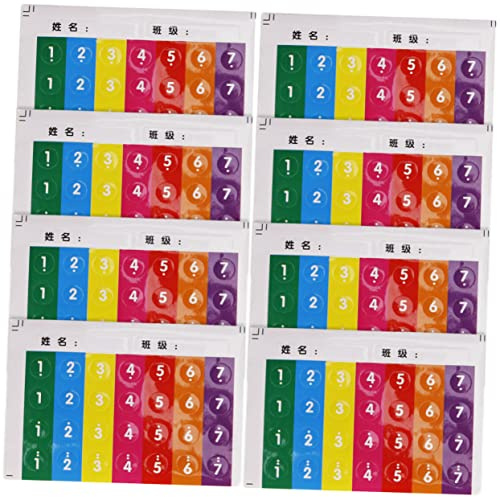 Panflöten Notenaufkleber 8 Stück Übungssticker für Anfänger | Leicht Aufzukleben, Rückstandsfrei Entfernbar, mit Tonleitern und Pan Noten für Lernphasen