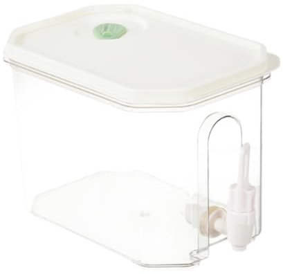 FytStycale Drinks Dispenser Cold Water Jug 3.5L Cold Water Kettle with for The Household, White