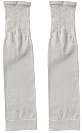 Sionhiuo Manguito de compresión para piernas, mangas de enfriamiento para piernas, protección UV, piernas anchas, cubiertas de seda de hielo para las piernas de bicicleta, mangas transpirables con