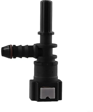 FUANA Raccord rapide en T pour tuyau de chauffage diesel pour Opel Vivaro, Renault Trafic, Nissan Primastar (2001–2014), noir, nylon, connecteur, 14 g, 1 pièce, pièces de quincaillerie