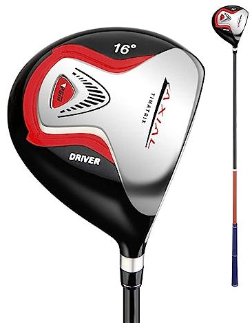 Golfklubba, putter med kolskaft för barn, 3-12 år- #1 golfklubba, trä för pojkar och flickor, golfdriver (6-8 år, #1 trä för pojkar)