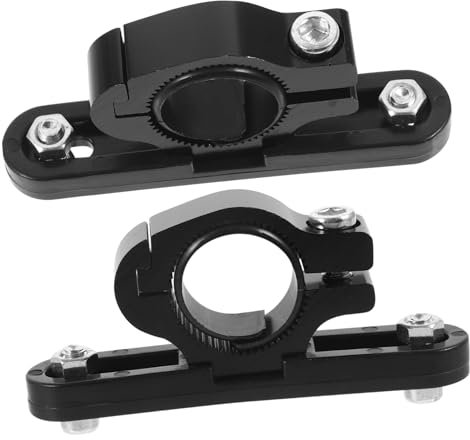 WESIEVYA 2pcs Bike Bottle Cage Adapter Mount Base Handlebar Seatpost Clamp Clip Bicycle Water Bottle Holder Bracket for Cycling Drinks