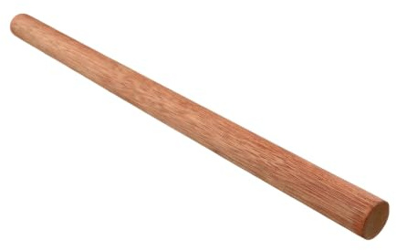 LUCKCDUO Pâtisserie gourmande avec un rouleau en bois robuste, parfait pour les biscuits et tartes faits maison à tout moment (50 cm)