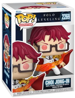 Funko POP! Animation: Solo Leveling Season 1 - Choi Jong-in - Sammelbare Vinylfigur - Geschenkidee - Offizielles Merchandise - Spielzeug für Kinder & Erwachsene - Modellfigur für Sammler
