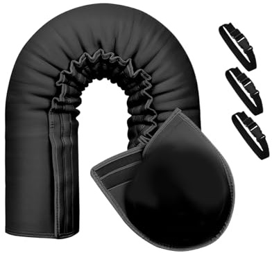 Isolamento portatile del tubo del condizionatore d'aria – Coperture isolate per condizionatori d'aria portatili, forniture per la casa e il giardino per finestre, pareti, case, appartamenti e camper