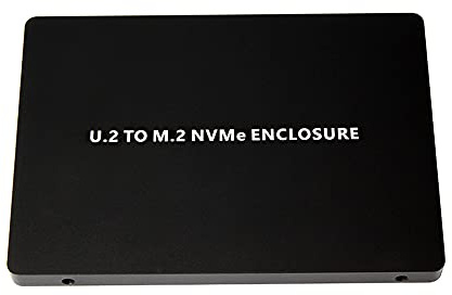SSD Enclosure M 2 NVME a U SFF-8639 Solid State Drive Case Lega di Alluminio Facile Installazione