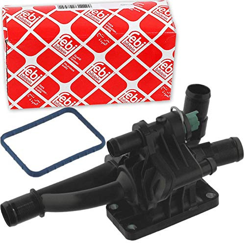 febi bilstein 36173 Thermostat mit Gehäuse, Dichtung und Temperaturschalter, 1 Stück