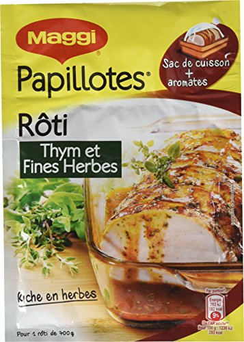 Maggi Papillotes Rôti Thym et Fines Herbes (1 sachet) -30g
