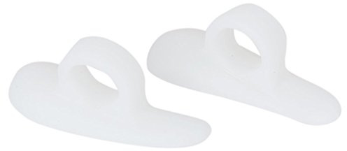 PEDIMEND™ Under Toe Support - 6 Pieces | Claw Crooked Mallet Toes Props Straightener Corrector | Silicone Gel Hammer Toe Crest Pads | Orthopedic Metatarsal Rings (White)