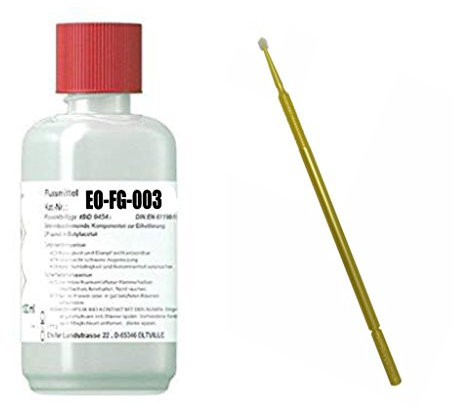 No-Clean Flussmittel-GEL EO-FG-003, 250 ml incl. Application-Stick, Hochleistungsflussmittel für die Elektronikfertigung, speziell für Reworkarbeiten, Handlöten, Tauchlötverfahren, Litzenverzinnung