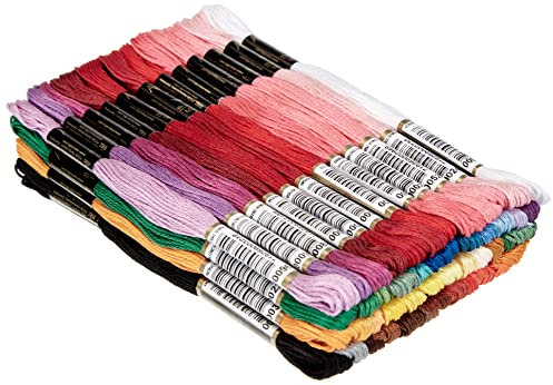 Gestrandete Stickerei Baumwolle: Club Sortiment: 48 Stränge