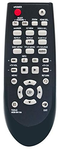 ALLIMITY AK59-00110A Télécommande Remplacer pour Samsung DVD Player DVD-C500 DVD-C550 DVD-C500/XAA