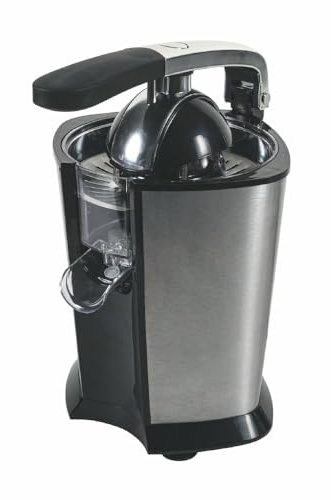 Juicy Exprimidor de acero con palanca y boquilla antigoteo 160W