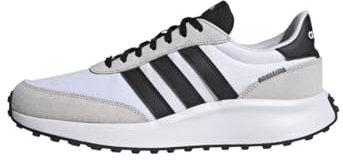 adidas Herren Run 70s Lifestyle Running Shoes, Cloud White / Core Black / Dash Grey, 46 EU