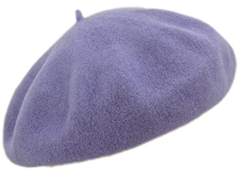 MELEGARI Baskenmütze für Damen | 100% Wolle | Margie Beret | Made in EU