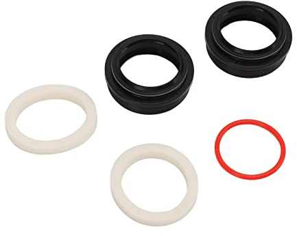 Alomejor Kit de Junta Tórica de Junta Antipolvo de Horquilla Delantera para Bicicleta, Kit de Limpiador de Polvo de Baja Fricción de 32 Mm Anillo de Espuma Duradero para Horquilla de Suspensión
