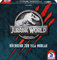 Schmidt Spiele 49389 Jurassic World, Rückkehr nach Isla Nubar, Deckbuilding und Brettspiel, bunt