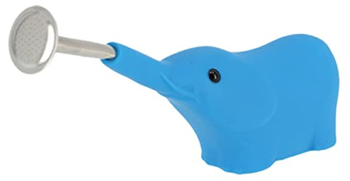 Esschert Design Regadera elefante azul con ducha