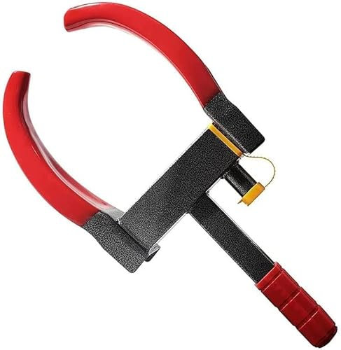 HACSYP Anhänger-Radschloss, Parkstabilisator-Reifenschloss/Radklemme for Anhänger, Anti-Diebstahl-Heavy-Duty-Radklemmenschloss, for Wohnwagen, Motorrad