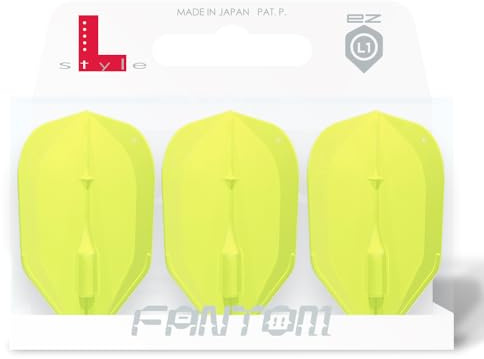 LSTYLE Dart Flights: L1 Pro/Kami/EZ Standard - für Soft Tip und Steel Tip Darts