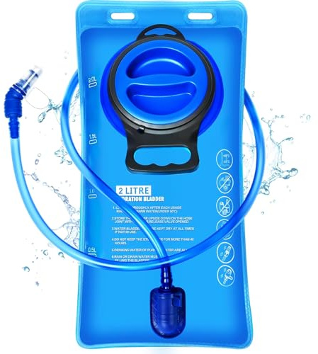 Arcwind Poche d'hydratation, 1,5 L 2 L 3 L, sans BPA, réservoir d'eau étanche à grande ouverture, sac de stockage d'eau pour sac à dos militaire, idéal pour le cyclisme, la randonnée, le camping et la