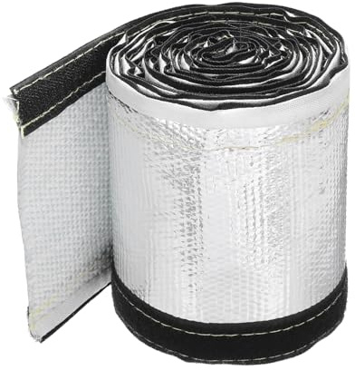 QUARKZMAN 1,5mm Gaine Thermique en Aluminium 1,18 ID x 10Ft pour Câbles