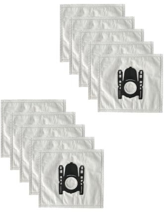 Celik 10 Bolsas de Aspiradora Compatibles con Bosch/Siemens BBZ41FG, VZ41FGALL, GL-30, Logotipo de Repuesto