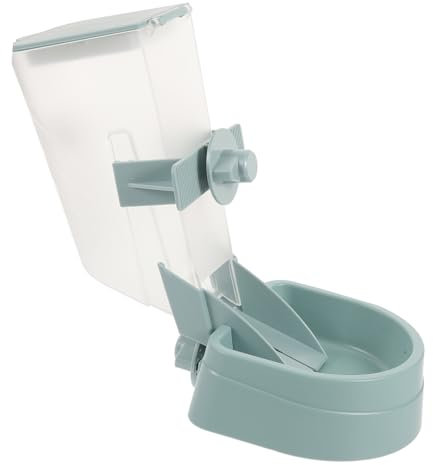 Sosoport Automatischer Futterspender Für Hunde Abnehmbarer Stabiler Futterautomat Für Käfige Und Außenbereich Platzsparendes Design Mit Einfacher Schlingnapf Geeignet