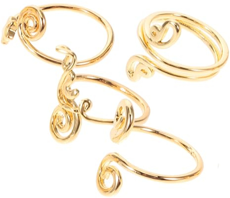 BESPORTBLE 4 Stück Verstellbare Offene Zehenringe Aus Gold Mit Zirkonia Für Damen Fußschmuck Sommer Strand