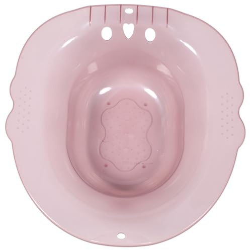 COLLBATH Sitzbadkar för Postpartum Vård Rymmer Utrymme Glidande Design för Toalett Hemvård Bekvämlighet