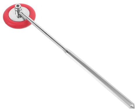 HONMEET Martello Neurologico per Test Testa Circolare in Lega di Zinco e Abs, Impugnatura Ergonomica Antiscivolo, Leggero per Scenari Medici e Riabilitazione