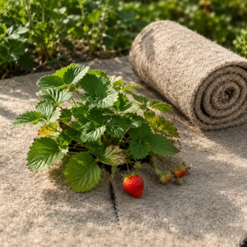 UNIGARDIA Alfombra ecológica de lana de oveja, protección contra caracoles