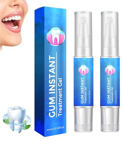 Gum Ease Zahnfleisch gel, Gum Protect Repair Gels, GumErleichterung ParodontalBehandlung Gel, Sofortige Zahnfleischbehandlung und Wiederherstellung, Kontinuierliche Nutzung für Bessere Ergebnisse (2)