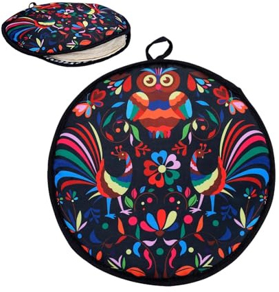 shpuuyy tortilla värmare tyg | termisk mikrovågsugn tortilla hållare väska 30 cm, taco matvärmare påse, för majsmjöl, taco pizzarulle hemmafest