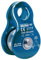 ALPIDEX Carrucola Mobile 20 KN | Bozzello per Carrucola | Standard EN12278 | Funi Fino 11 mm di Diametro | Pulegge Paranco Fune | Carrucole per Sollevamento | Puleggia Rota, Colore:Blu