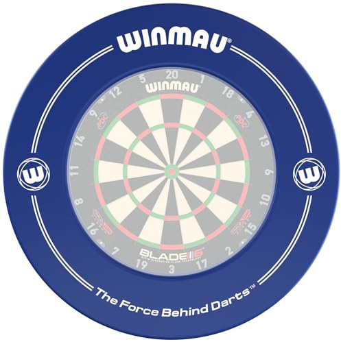 Winmau blå tryckt darttavla surround