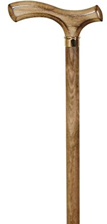 Queraltó Krücke aus Holz mit Ring