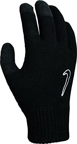 Nike Unisex – Kinder YA Knitted Tech and Grip 2.0 Handschuhe, Schwarz, L/XL