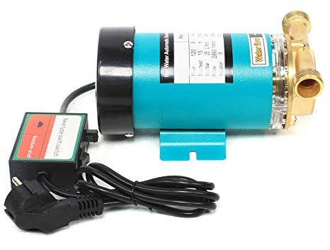 220V Druckerhöhungspumpe Heißwasserpumpe Automatische Booster Pumpe Hauswasserwerk Pumpe für Dusche Garten Wasserpumpe Irrigation Fountain (120W)