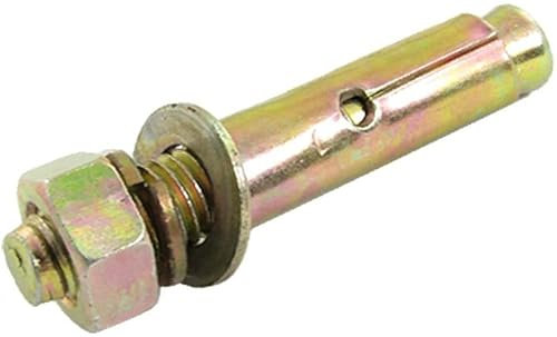 SKUZA Dehnschraube, Dehnbolzen aus Edelstahl, Schrauben, Schrauben, Dehnbolzenwerkzeug M12 x 80 mm Sechskantmutterhülsenanker (Color : Multiple Colors)