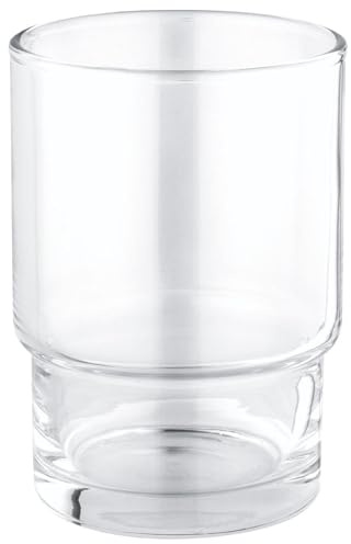 GROHE Start, Ersatzglas ohne Halterung (Ersatzteil für Zahnbürstenhalter & Bad-Accessoires) Glas, 41184000