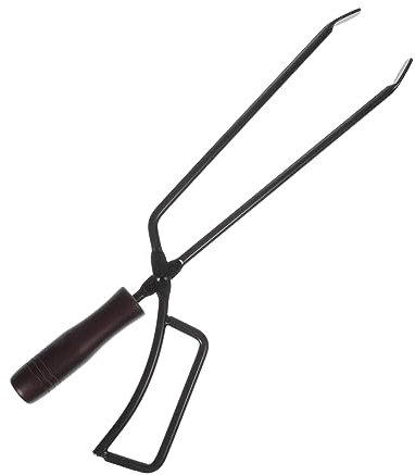 Gogogmee Holzkohleklammer Langem Griff Für Grillen Ofen Und Bbq Robuste Grillwerkzeug Aus Hitzebeständigem Material