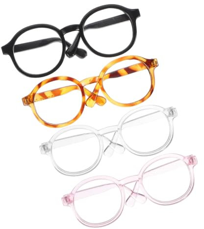 BESPORTBLE 4stücke Katzenbrille Hundebeschlag Kleine Hundebrille Sonnenbrille Für Katzen Hundebeschlag Dekorativ Haustierbrille Cosplay Accessoires Für Fotoshootings Und Partys